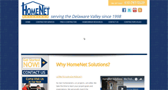 Desktop Screenshot of homenetsolutions.com